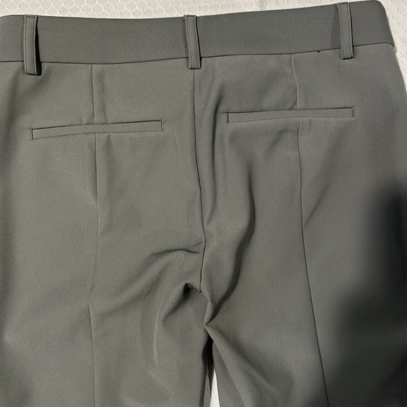 Never worn gray stretch dress pants, back leg seam looks professional and trendy - Picture 7 of 10